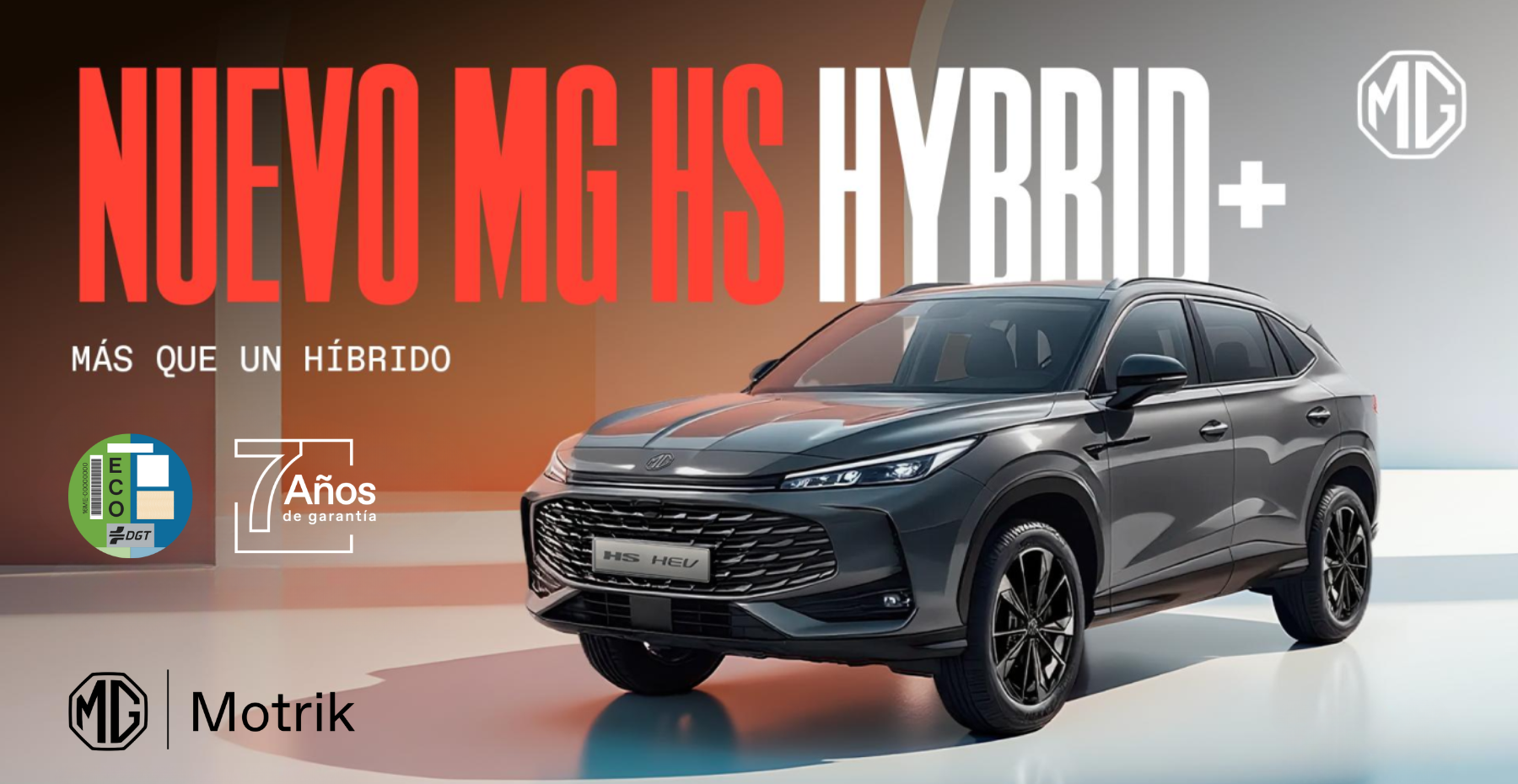 Nuevo MG HS hibrido en Motrik Nuevo MG HS híbrido en Motrik